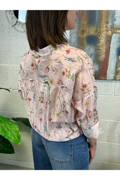SUSY MIX Camicai floreale Susy mix Rosa