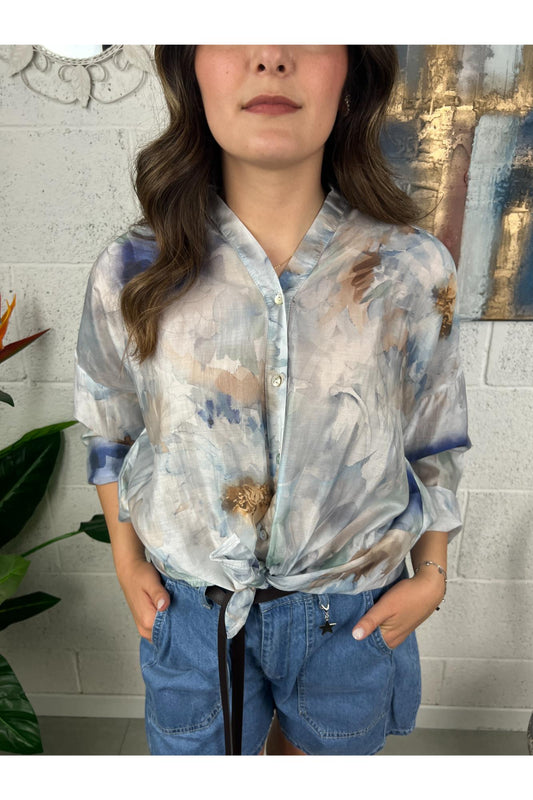 SUSY MIX Camicia fiorata Susy mix Jeans