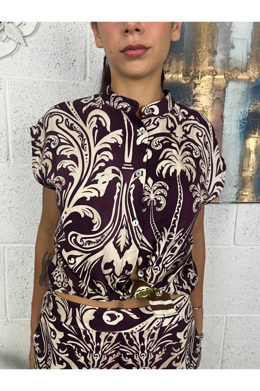 SUSY MIX Blusa fantasia Susy mix Viola