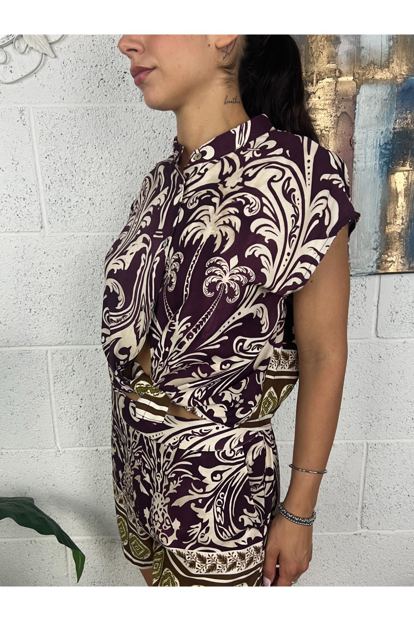 SUSY MIX Blusa fantasia Susy mix Viola