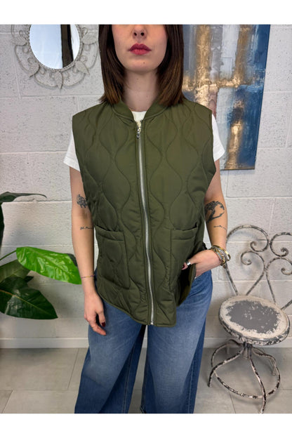SUSY MIX Smanicato piumino Susy mix Verde