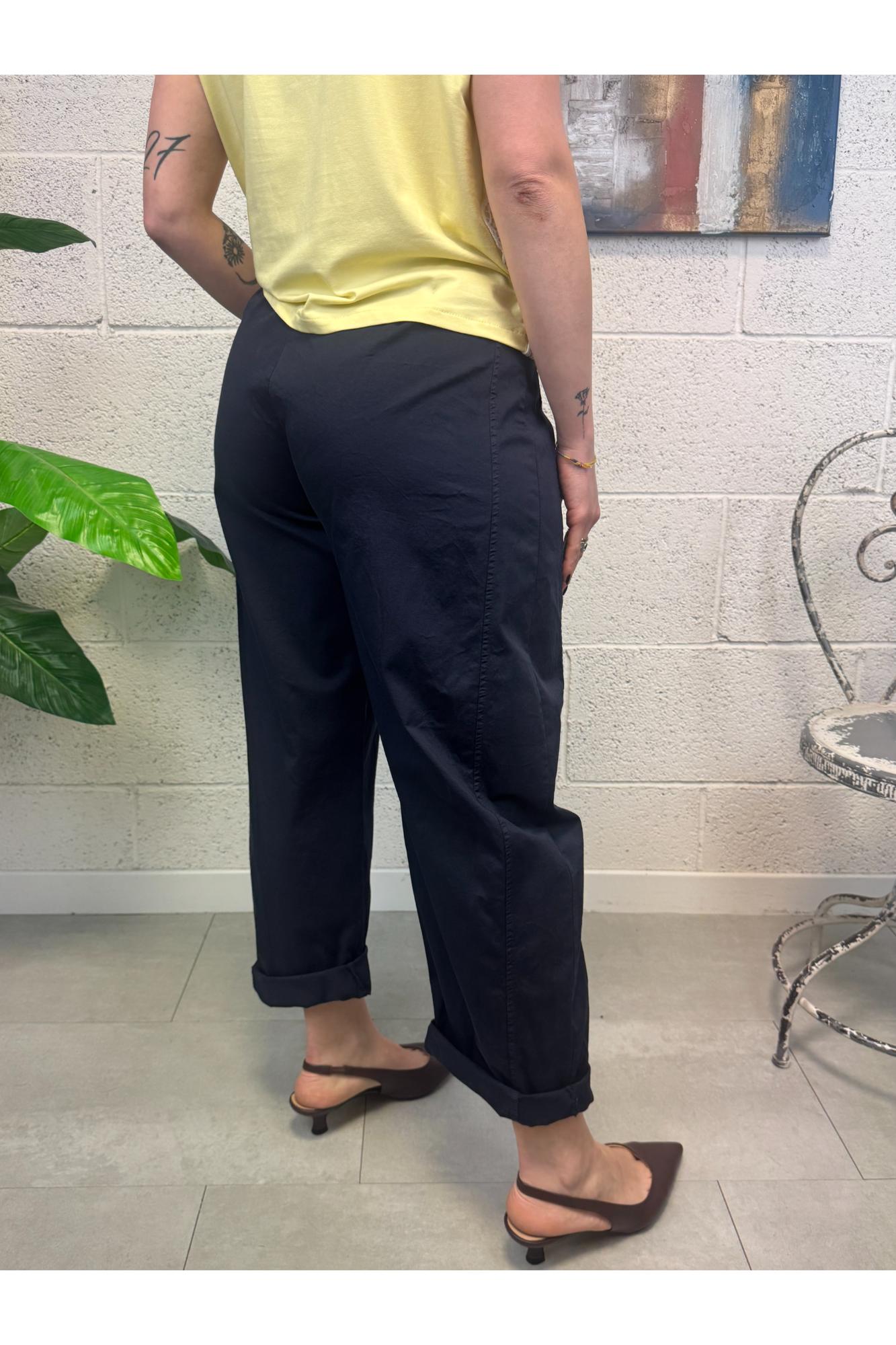 SUSY MIX Pantalone stellina leggera Susy mix Blu