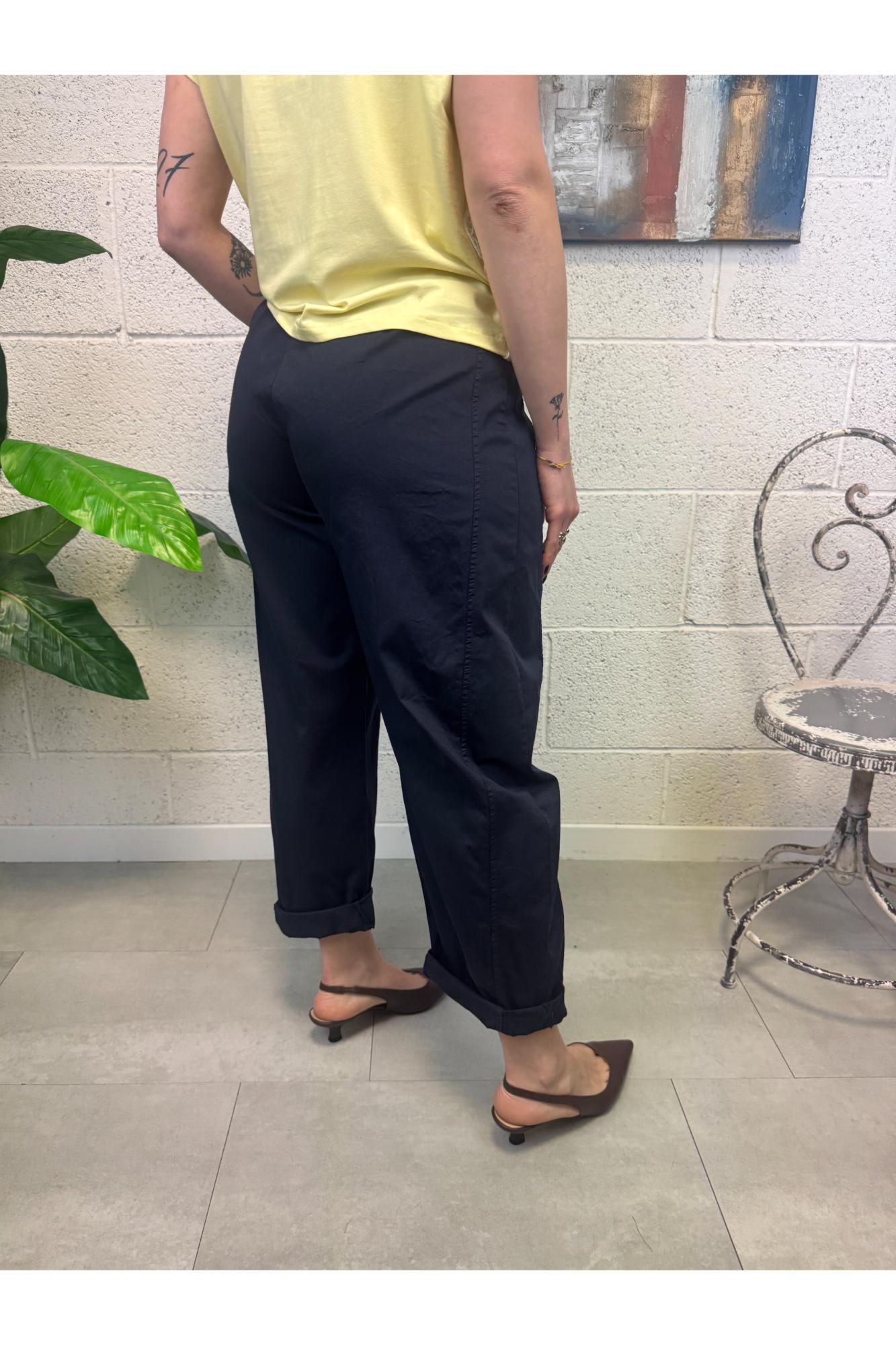 SUSY MIX Pantalone stellina leggera Susy mix Blu