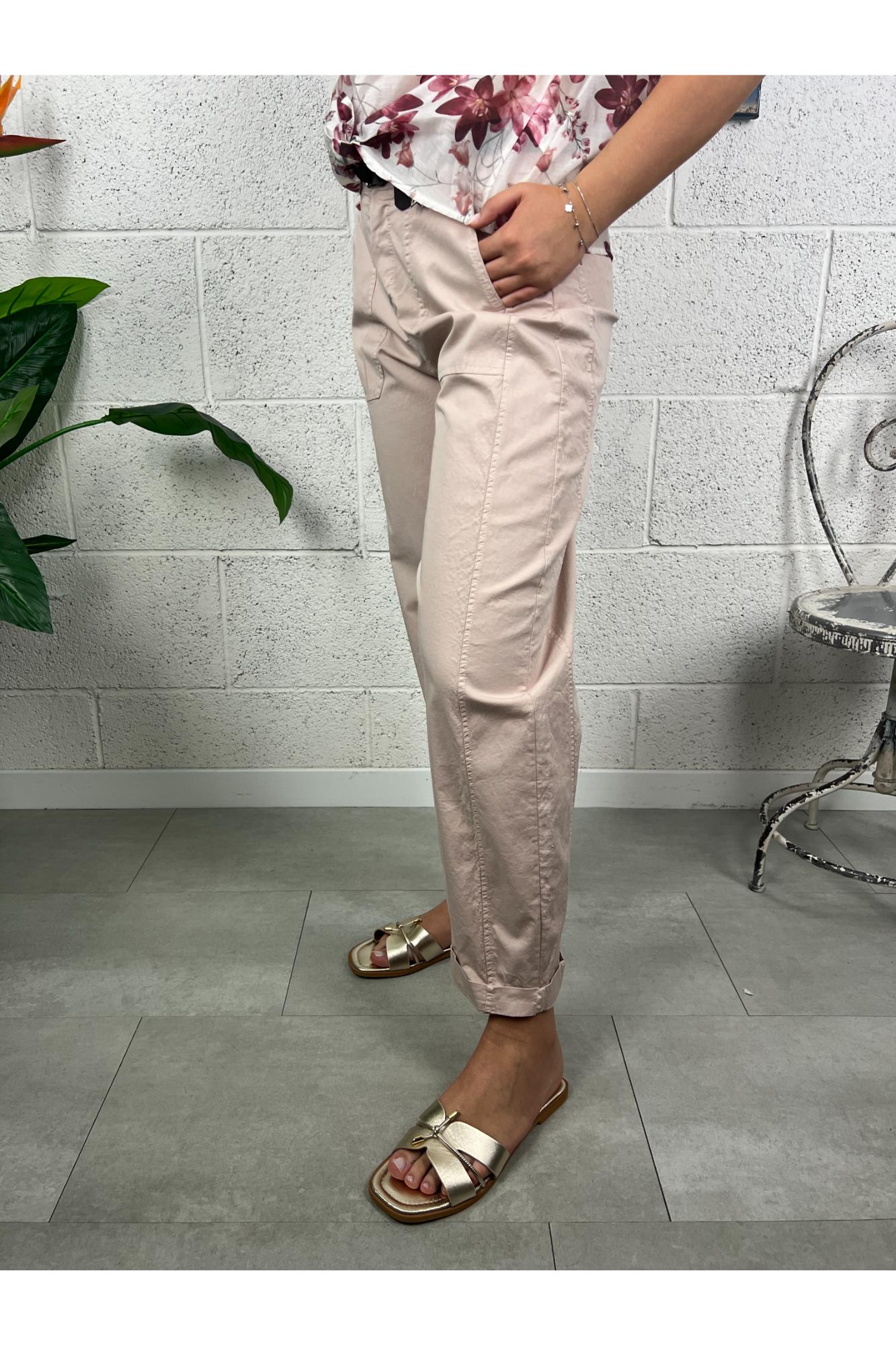 SUSY MIX Pantalone stellina leggera Susy mix Rosa