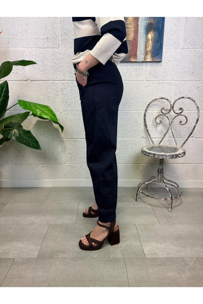 SUSY MIX Pantalone baloon Susy mix Blu
