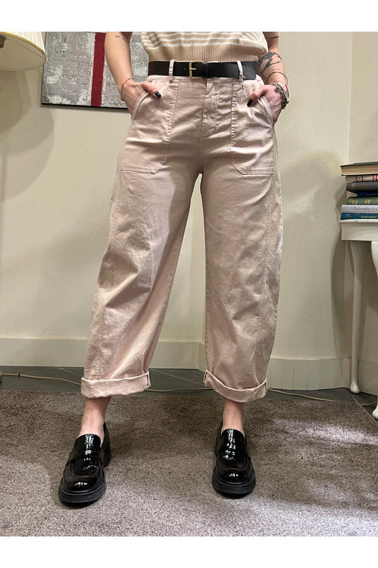SUSY MIX Pantalone baloon Susy mix Cipria