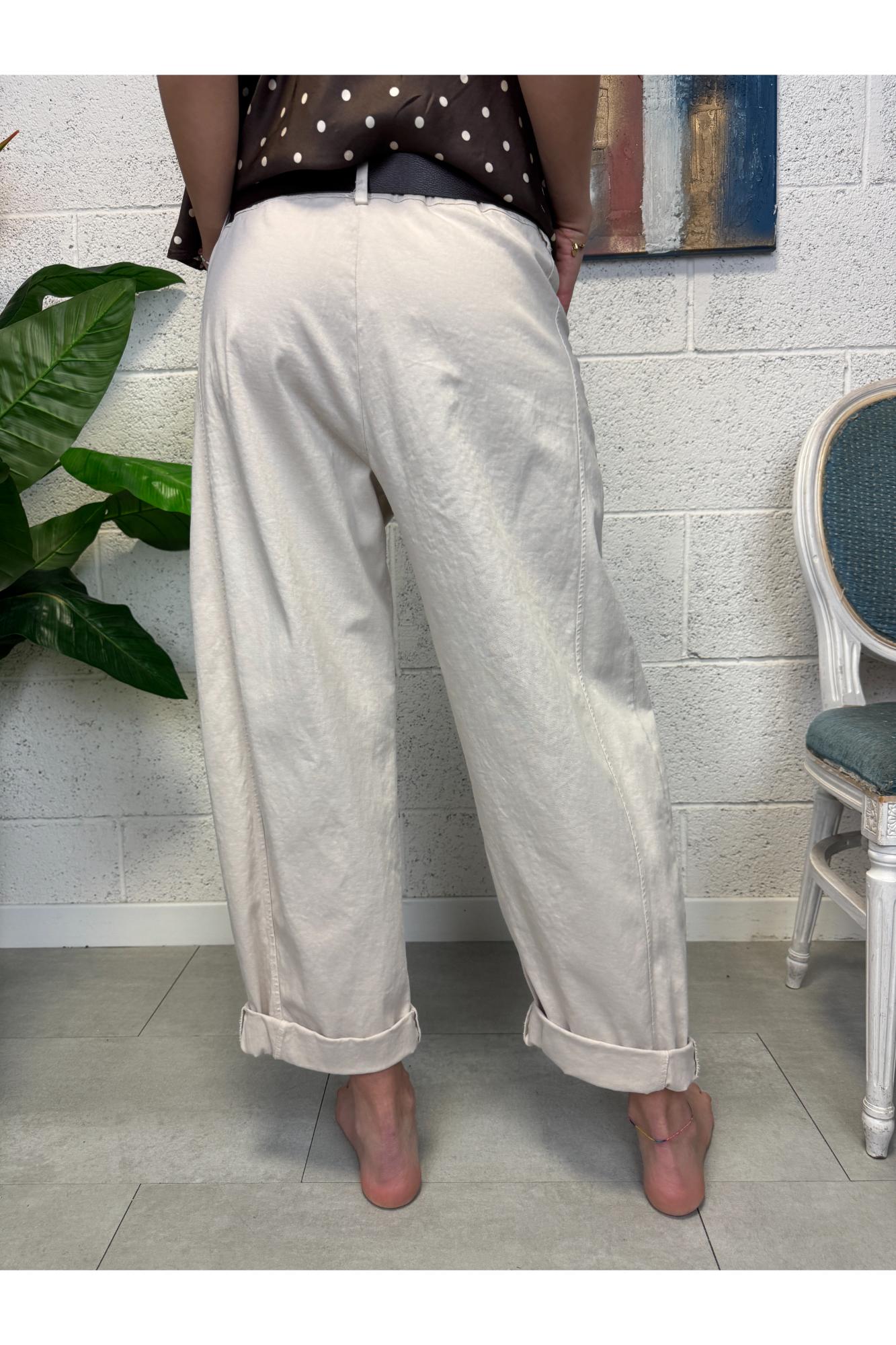 SUSY MIX Pantalone baloon Susy mix Sabbia