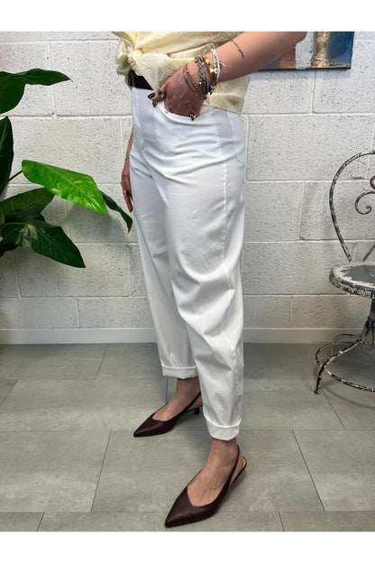 SUSY MIX Pantalone cuoricino baloon Susy mix Latte
