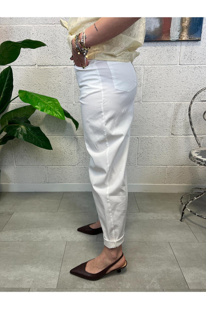 SUSY MIX Pantalone cuoricino baloon Susy mix Latte