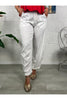pantalone stellina di lino susy mix 60354p 29309143