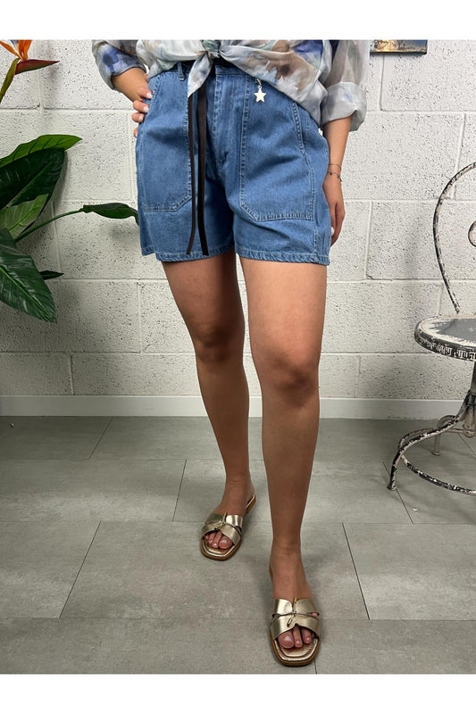 SUSY MIX Short stellina Susy mix Jeans