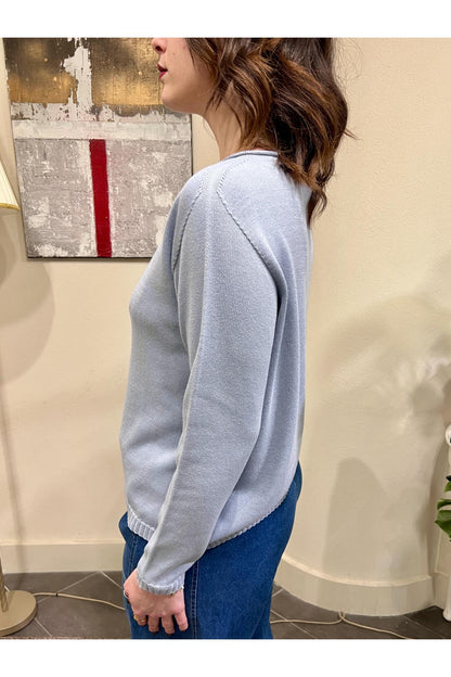 SUSY MIX Maglia a barca Susy mix Celeste