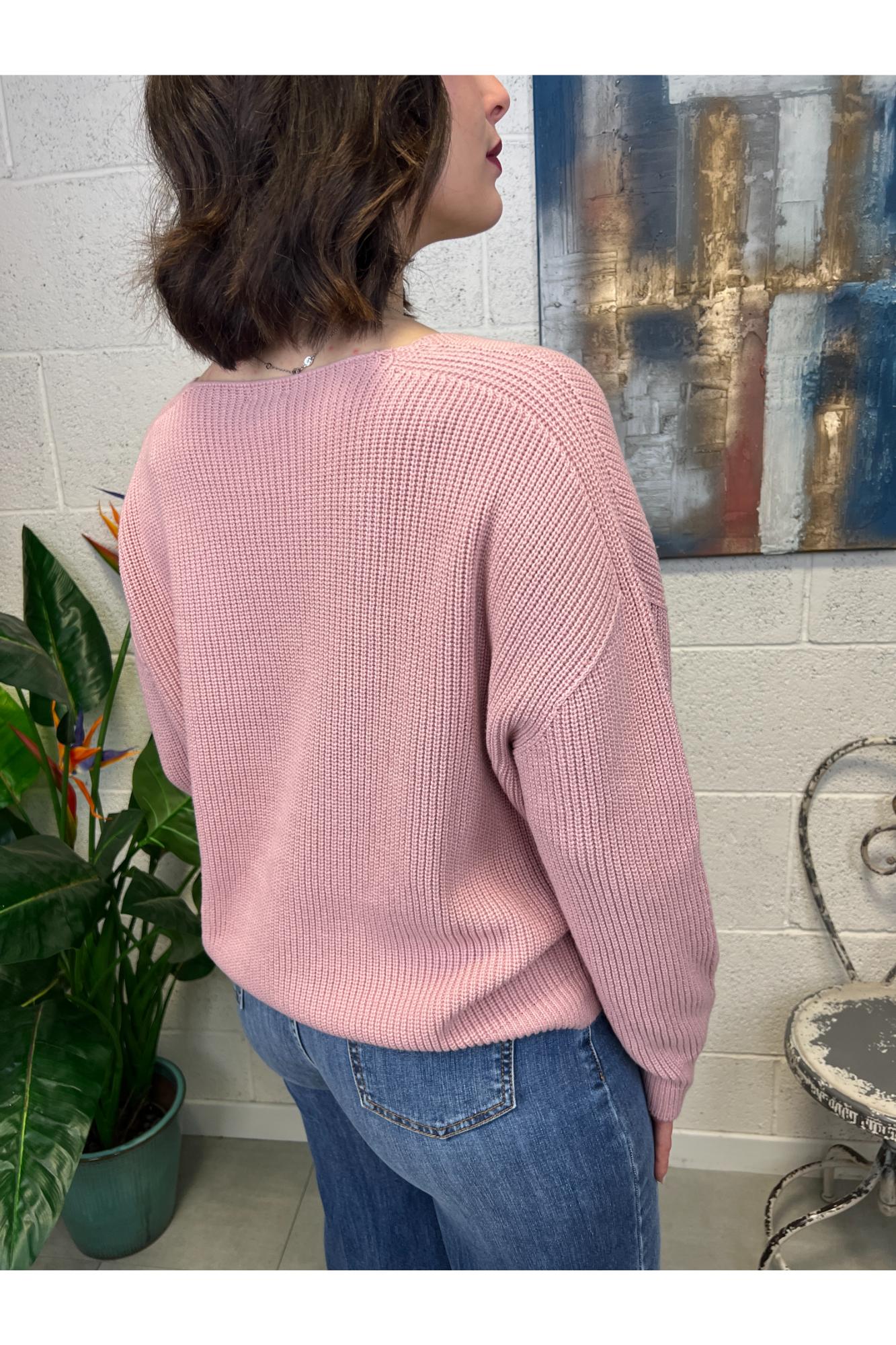 SUSY MIX Cardigan lungo Susy mix Rosa