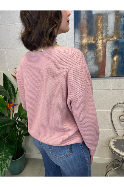 SUSY MIX Cardigan lungo Susy mix Rosa