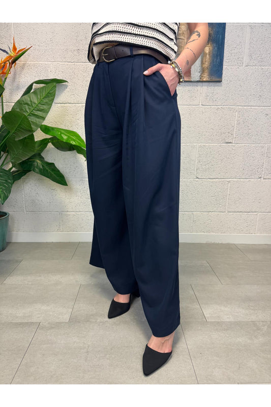 SUSY MIX Pantalone palazzo Susy mix Blu