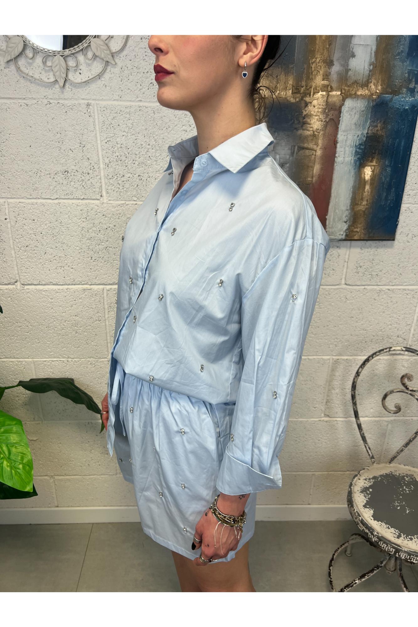 Completo camicia e bermuda Susy mix