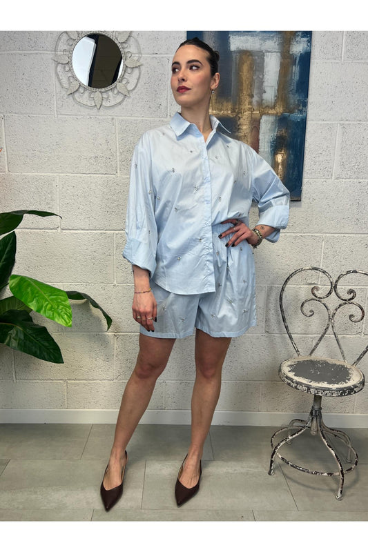 Completo camicia e bermuda Susy mix