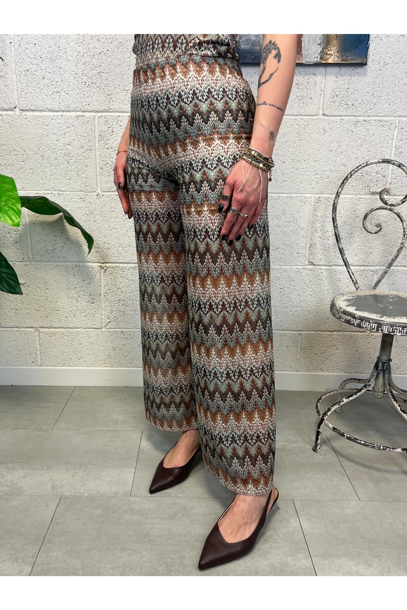SUSY MIX Pantalone fantasia Susy mix Celeste