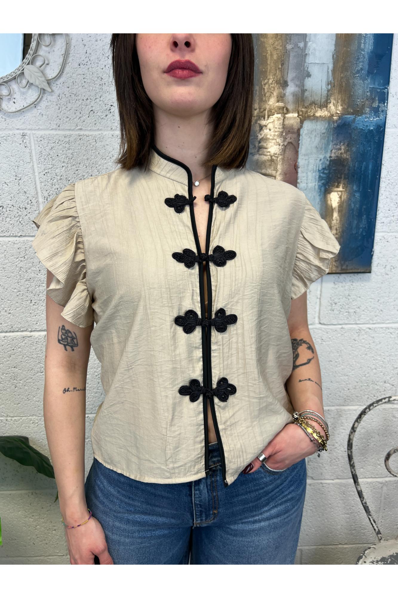 SUSY MIX Maglia coreana Susy mix Beige