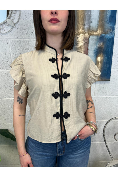 SUSY MIX Maglia coreana Susy mix Beige