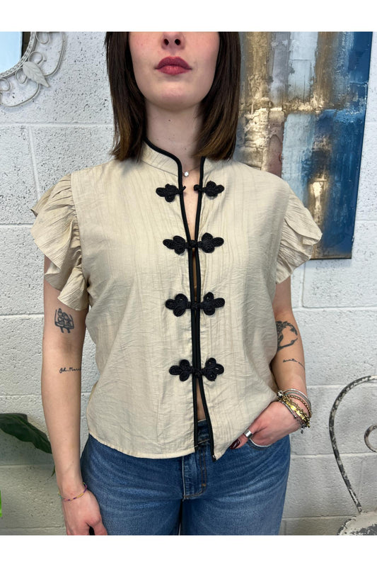 SUSY MIX Maglia coreana Susy mix Beige