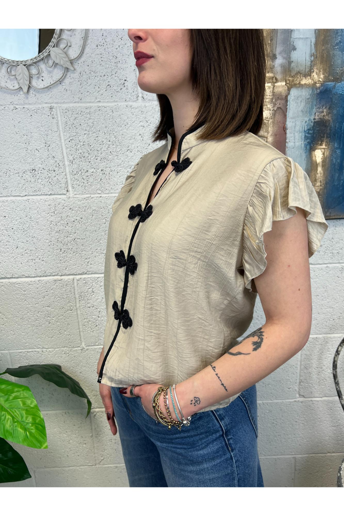 SUSY MIX Maglia coreana Susy mix Beige