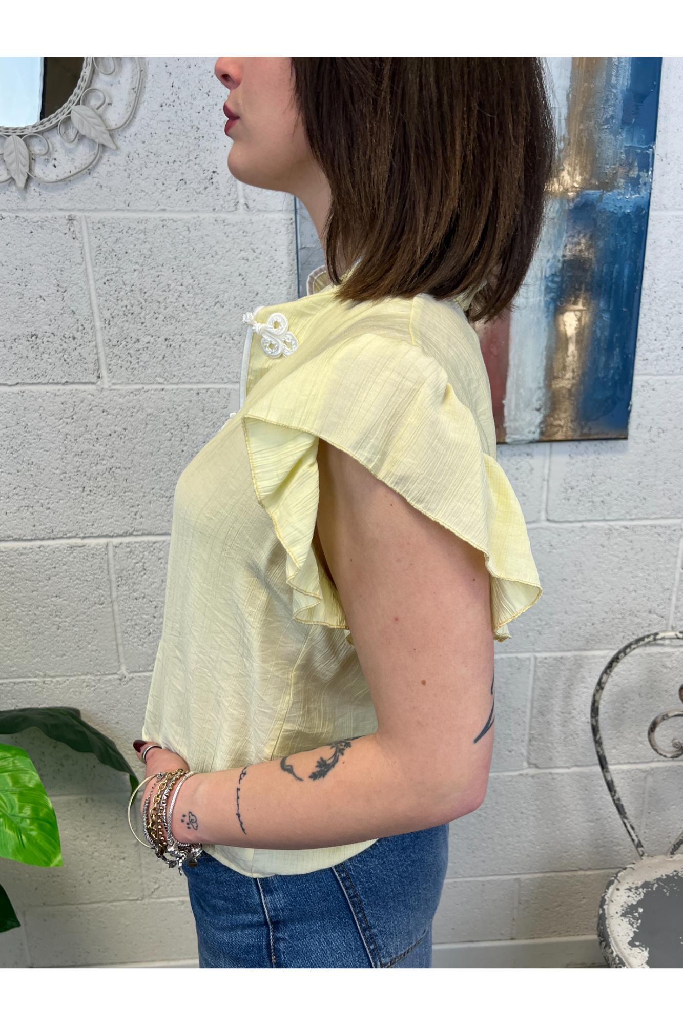 SUSY MIX Maglia coreana Susy mix Giallo