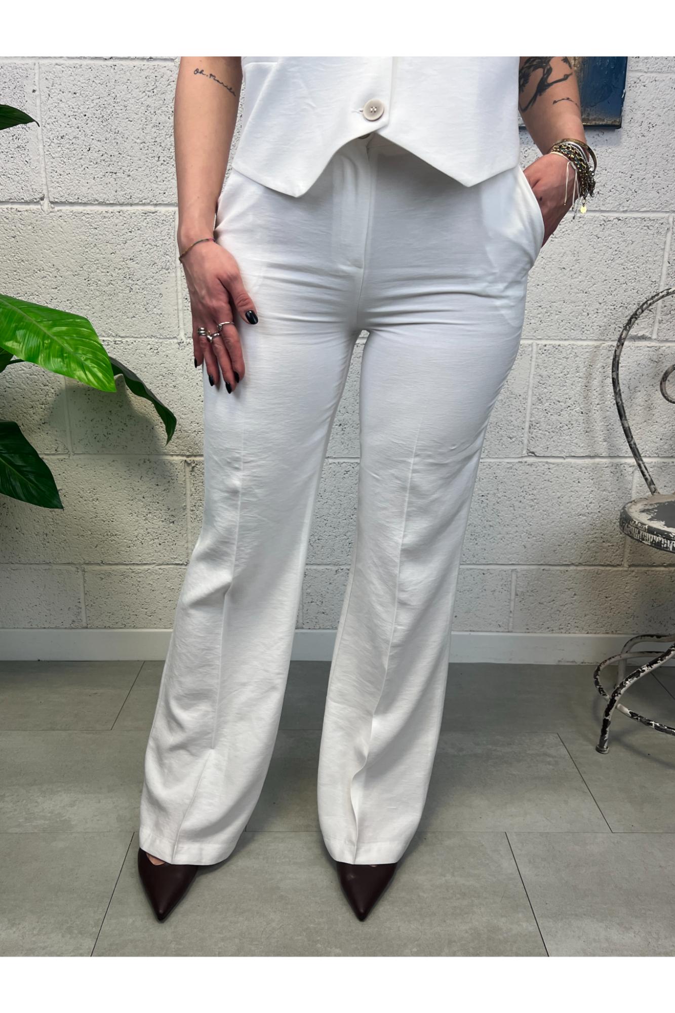 SUSY MIX Completo gilet e pantalone Susy mix Bianco