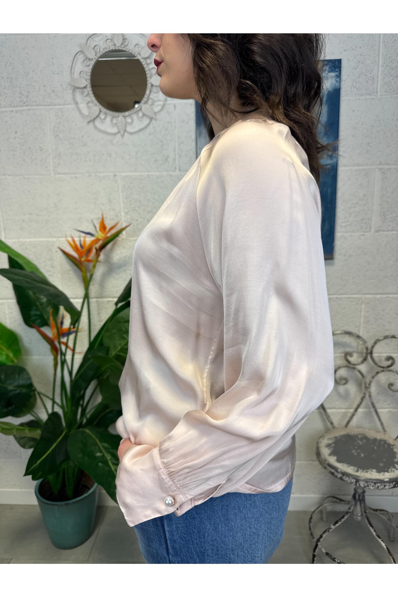 SUSY MIX Blusa spilla Susy mix Cipria