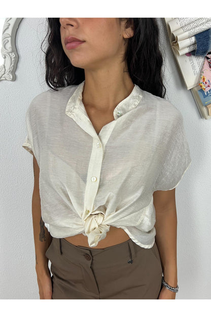 Camicia alla coreana Susy mix