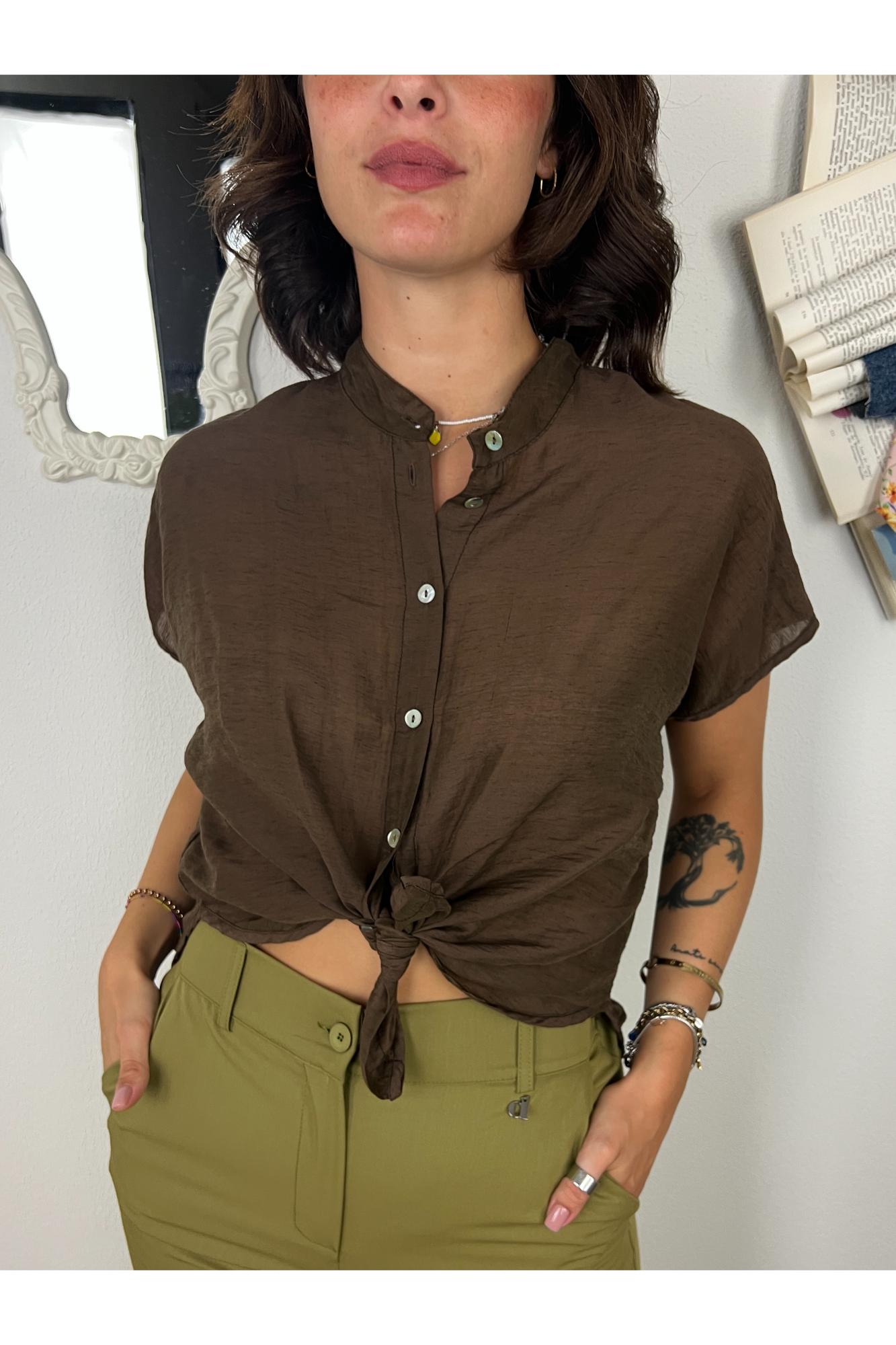 Camicia alla coreana Susy mix