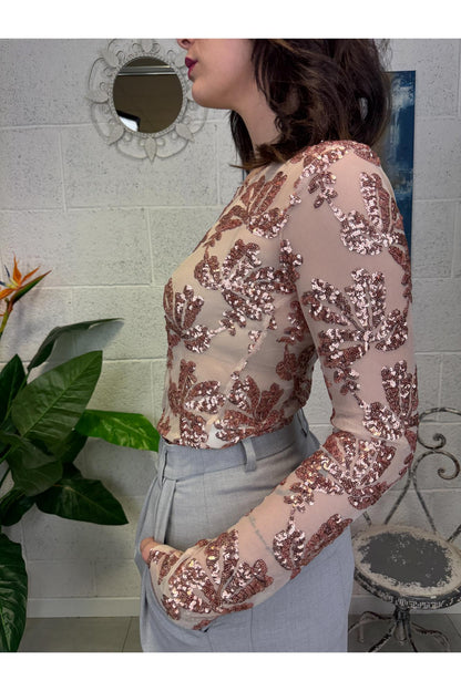 SUSY MIX Maglia con paillettes Susy mix Rosa