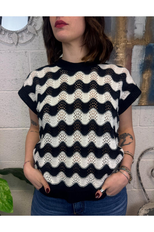 SUSY MIX Maglia ondina Susy mix Blu