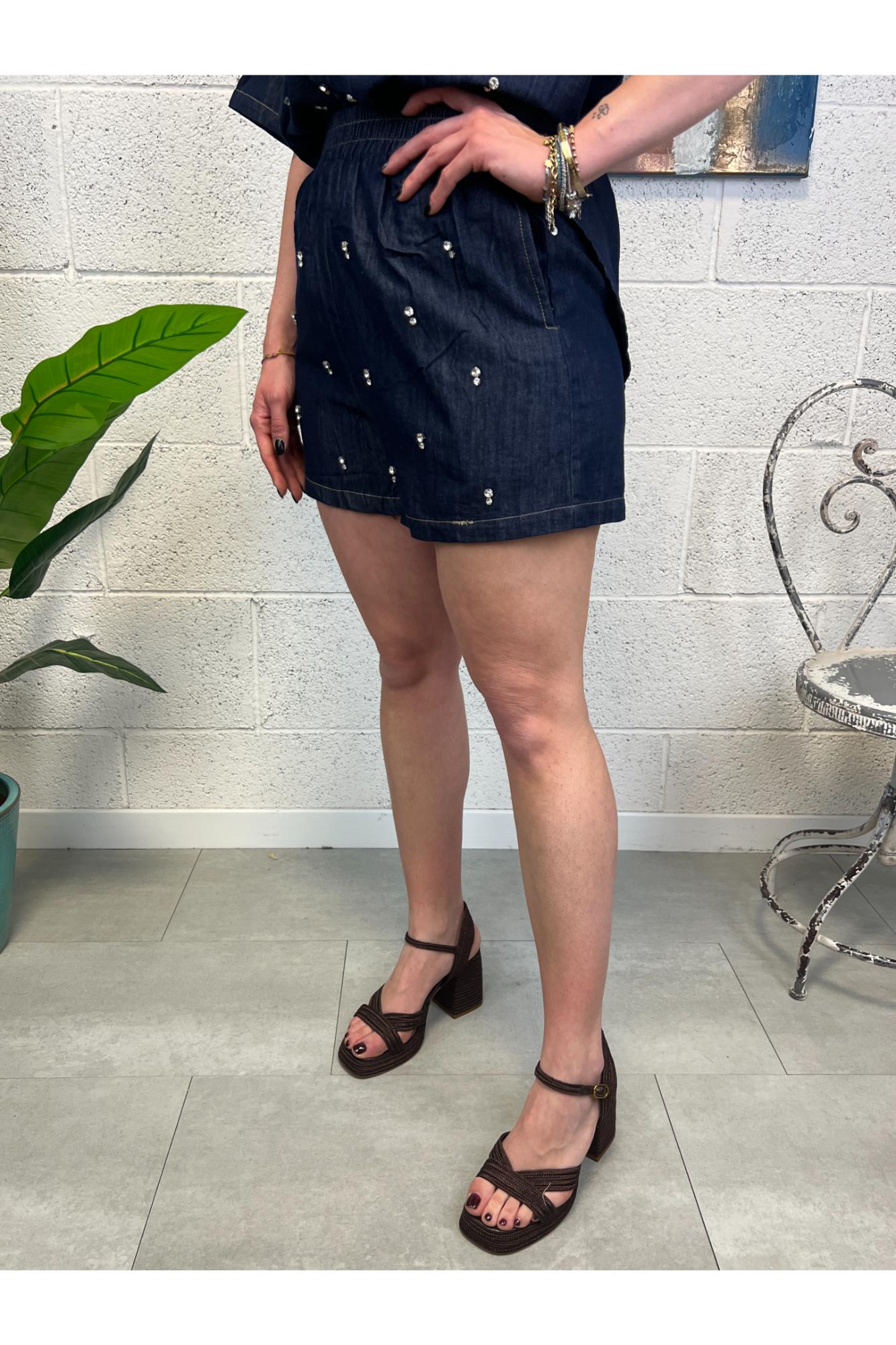 SUSY MIX Completo camicia e short Susy mix Jeans