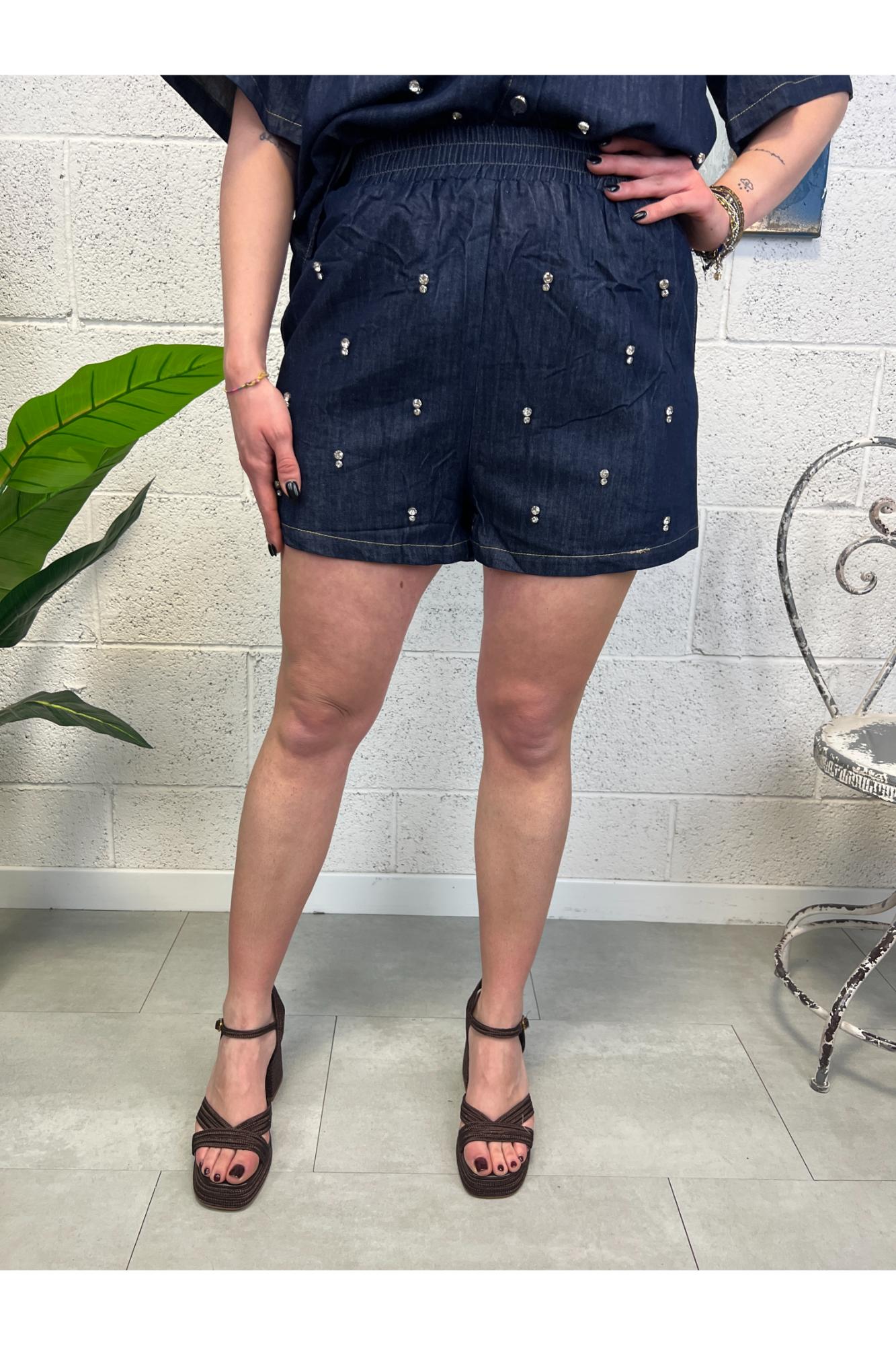 SUSY MIX Completo camicia e short Susy mix Jeans