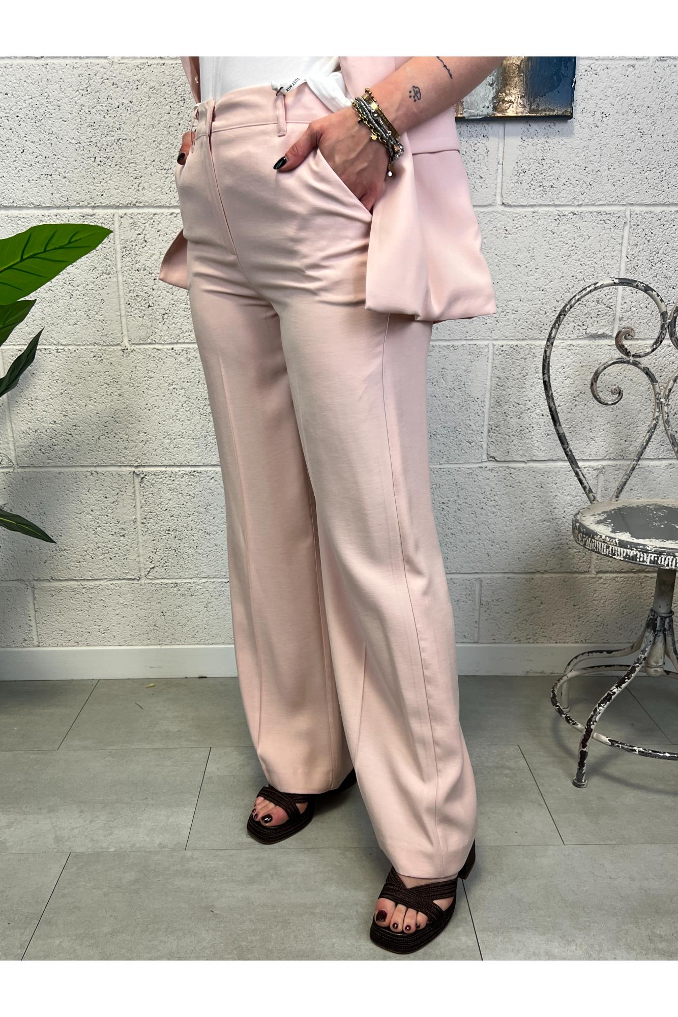 SUSY MIX Pantalone a palazzo Susy mix Rosa