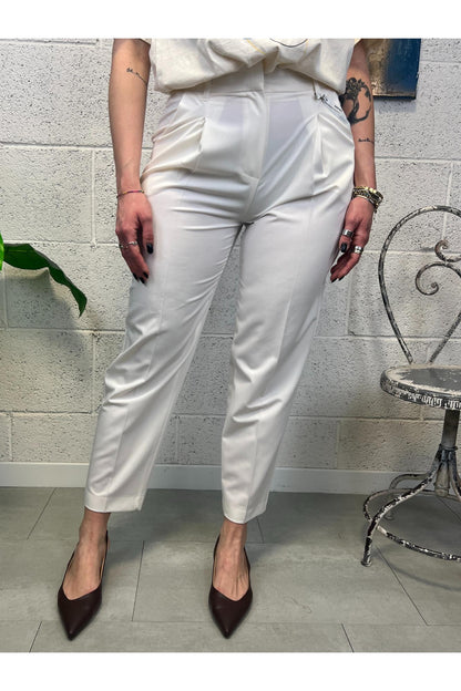 SUSY MIX Pantalone dritto Susy mix Latte