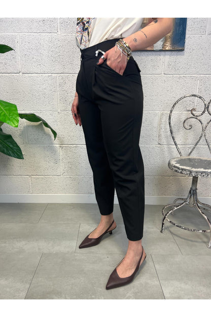 SUSY MIX Pantalone dritto Susy mix Nero