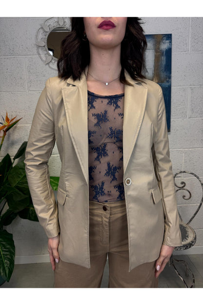 SUSY MIX Giacca eco Susy mix Beige