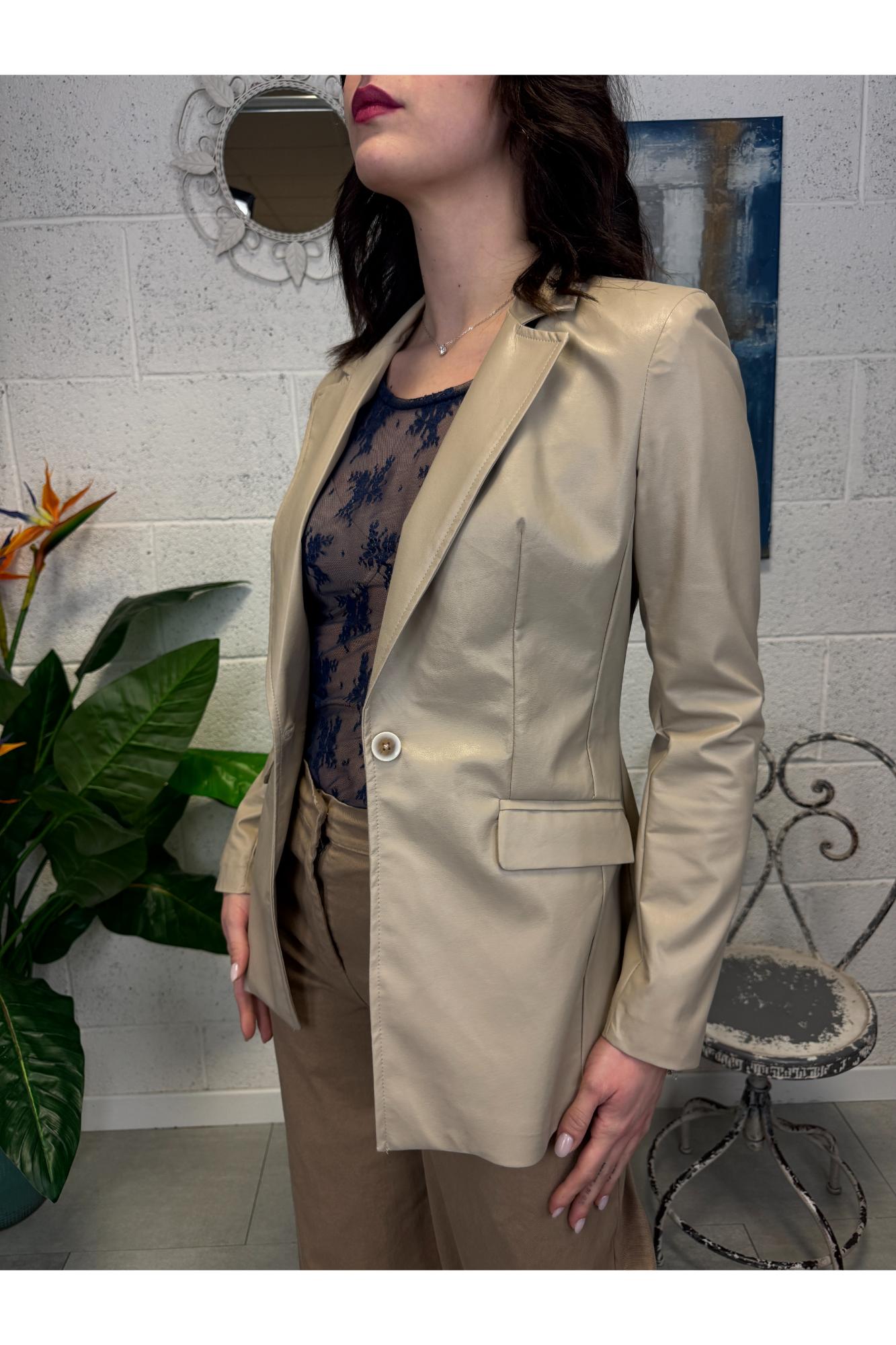 SUSY MIX Giacca eco Susy mix Beige