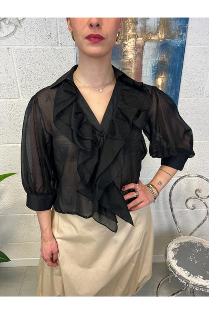 SUSY MIX Camicia voila' Susy mix Nero