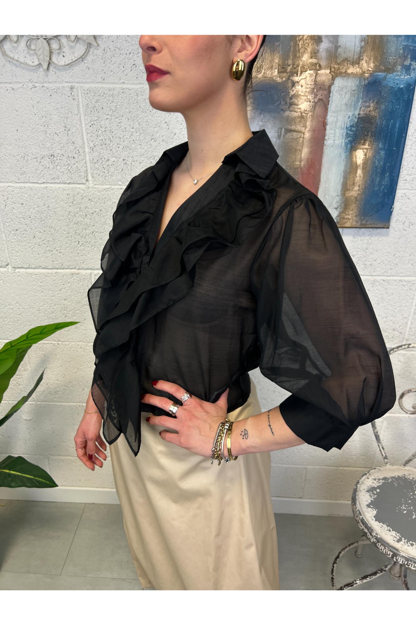 SUSY MIX Camicia voila' Susy mix Nero