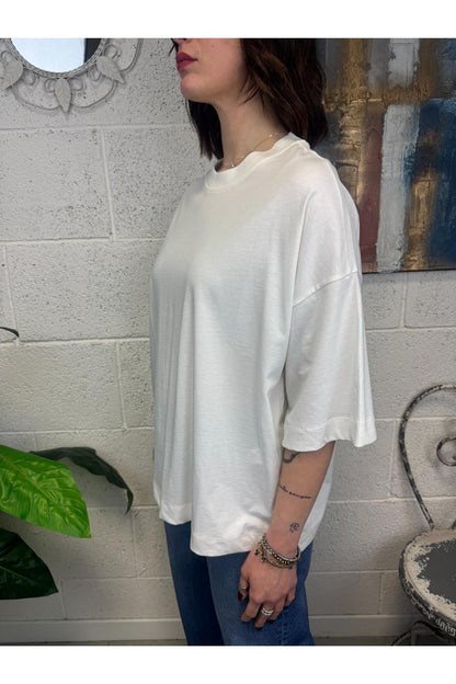 SUSY MIX T-shirt over Susy mix Bianco