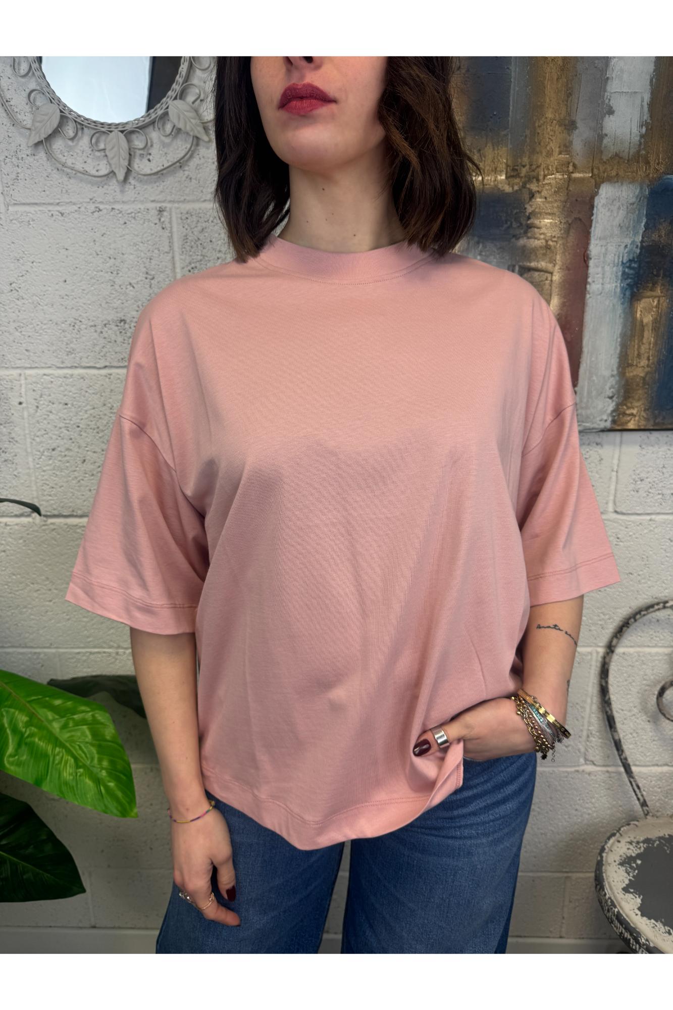 SUSY MIX T-shirt over Susy mix Rosa