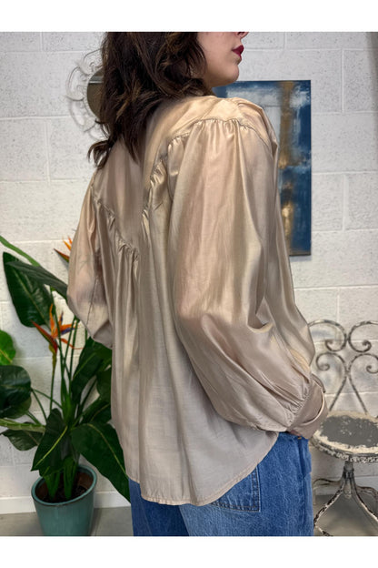 SUSY MIX Camicia velata Susy mix Beige