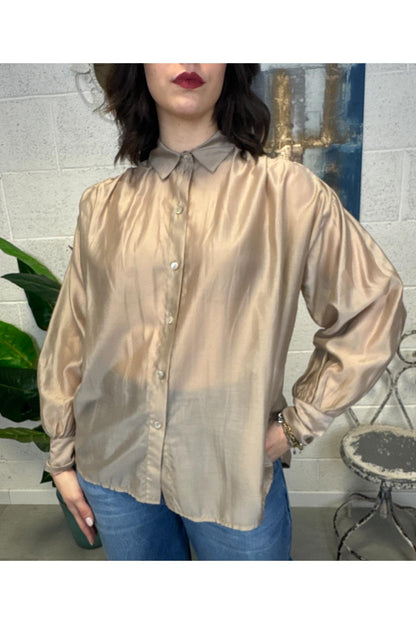 SUSY MIX Camicia velata Susy mix Beige