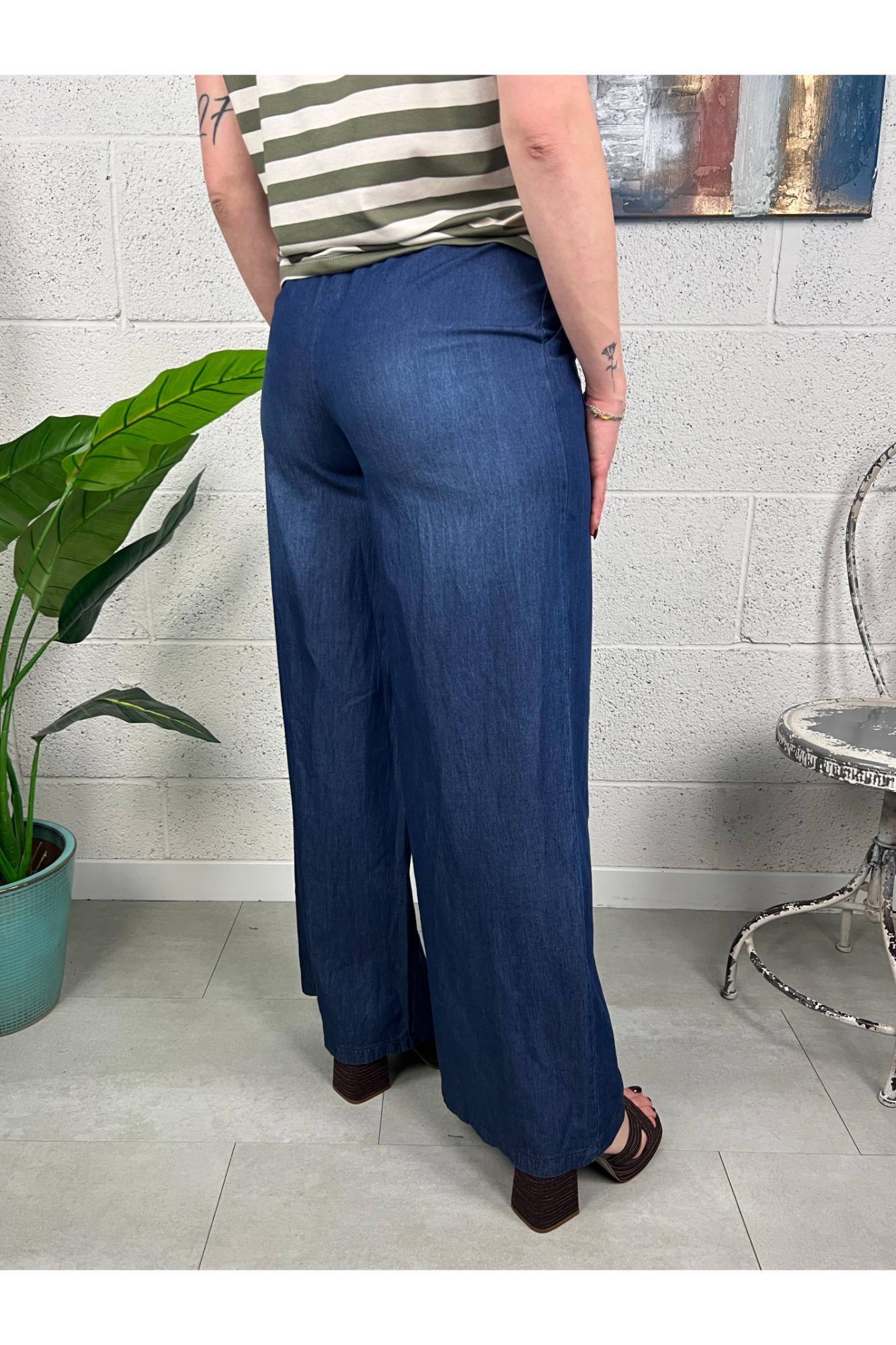 SUSY MIX Pantalone in tela di jeans Susy mix Blu