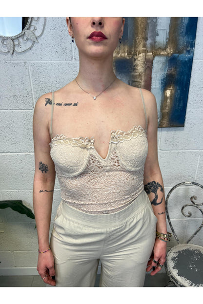 SUSY MIX Body di pizzo Susy mix Nude