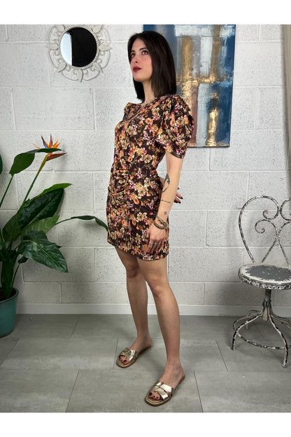 SUSY MIX Abito corto fiorato Susy mix Unica