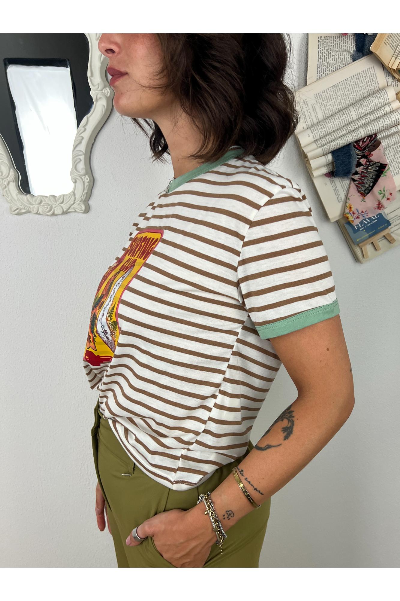 T-shirt Tabacco